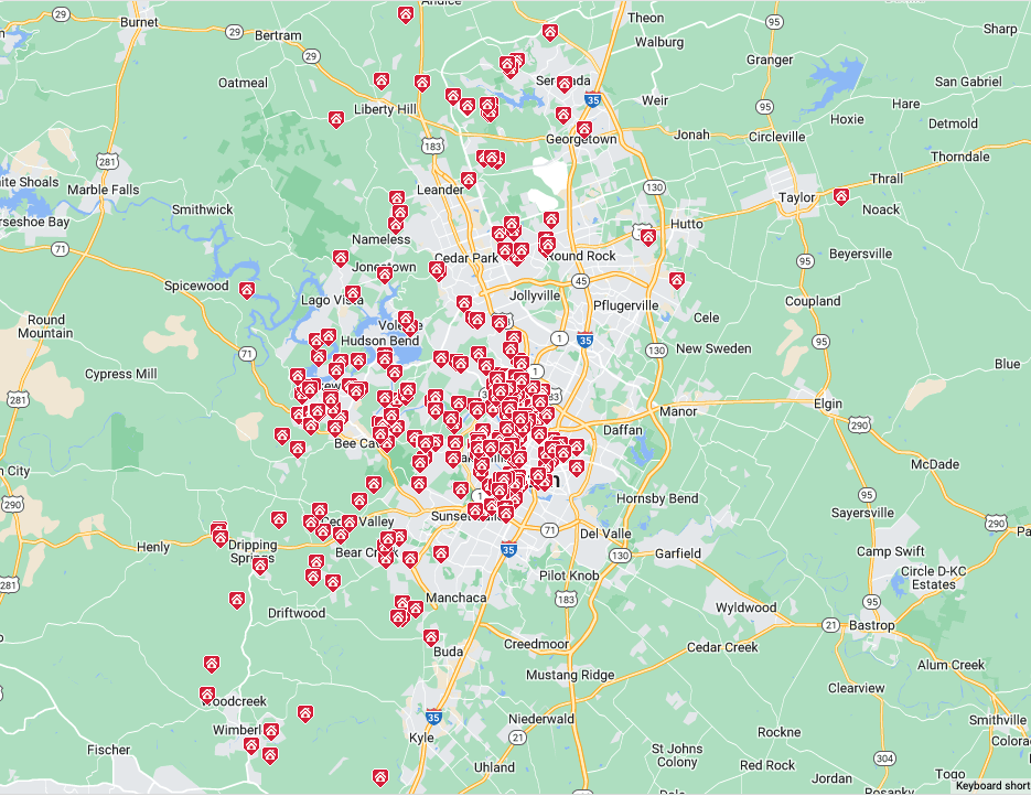 June 2023 Austin luxury home sales