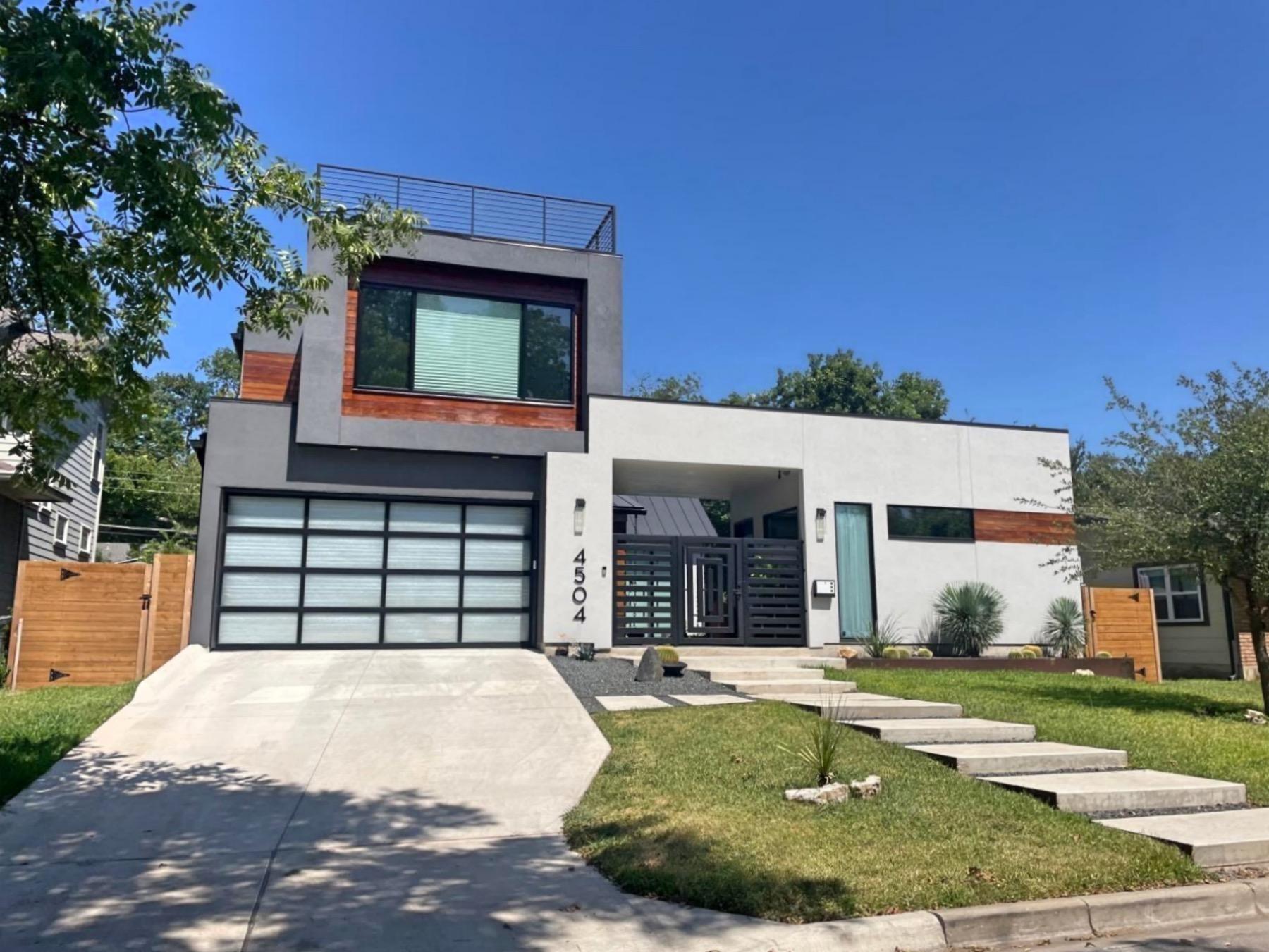 shoal village Austin modern home