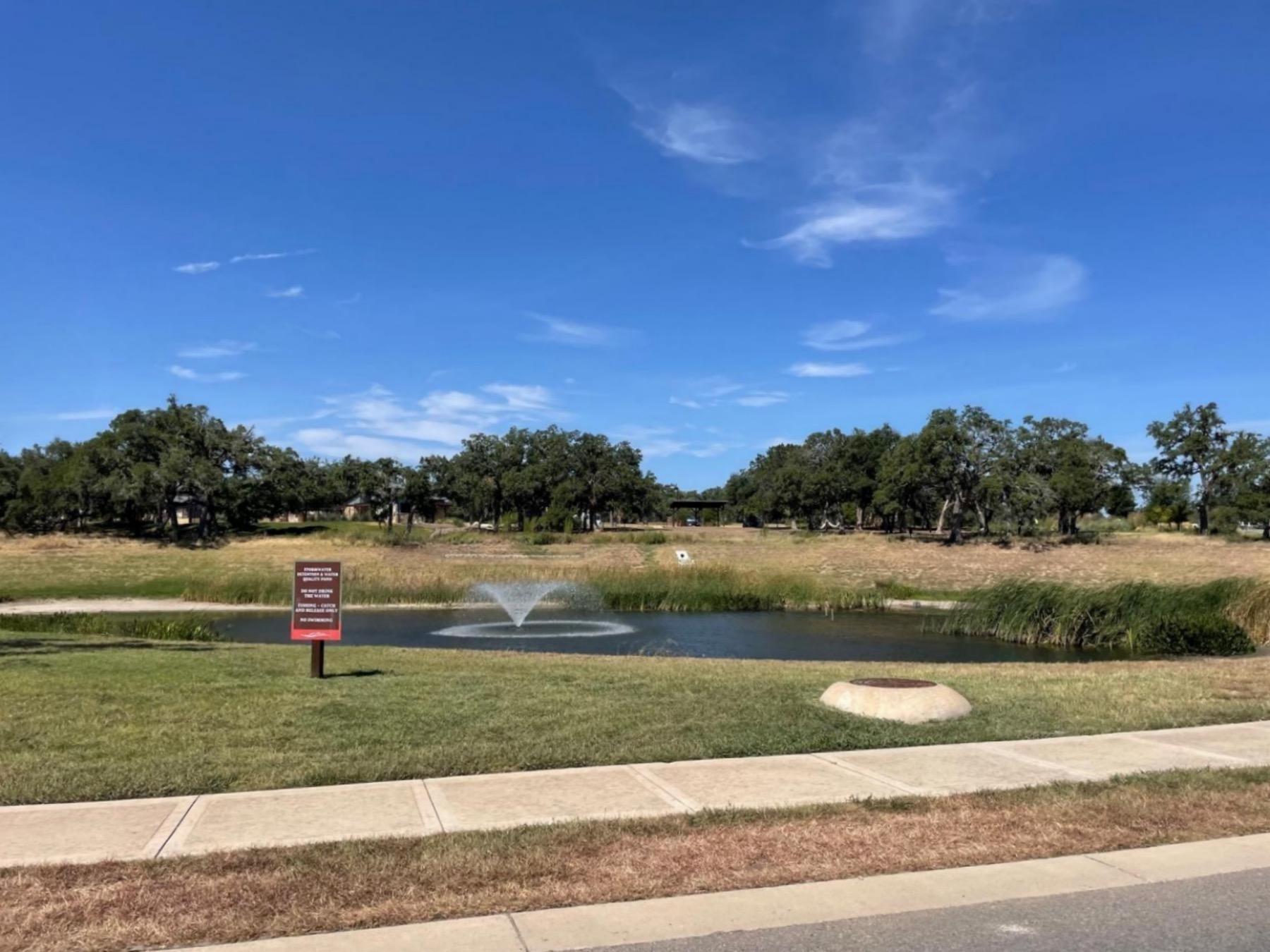 Caliterra catch and release fishing pond dripping springs texas