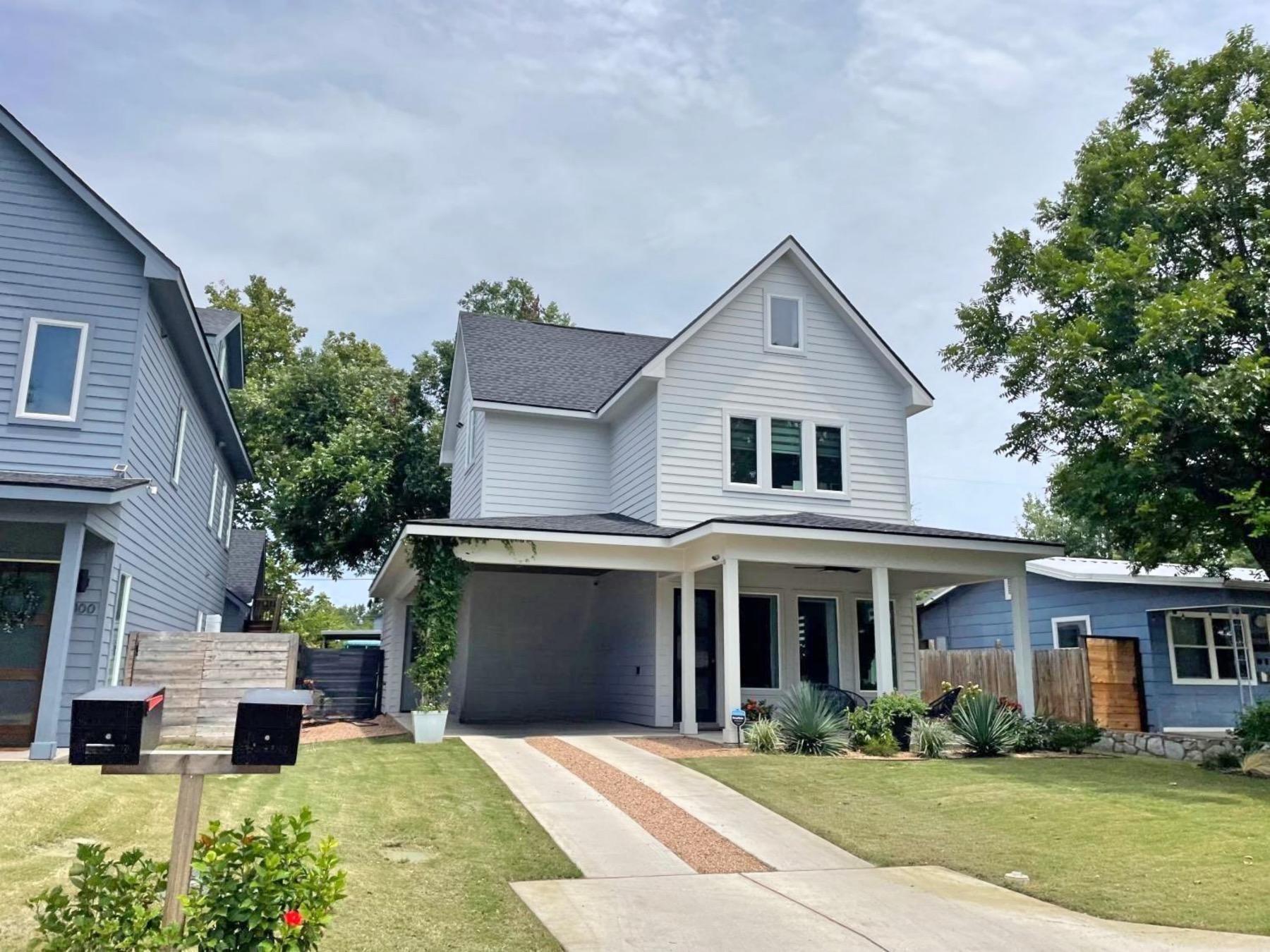 McKinley heights new construction with carport Austin tx