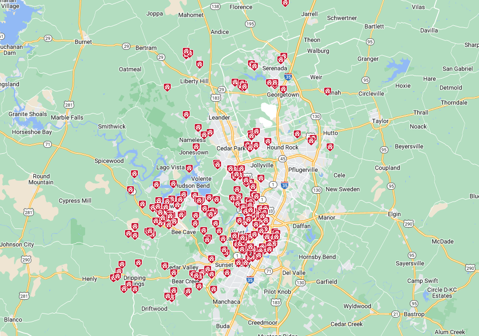 august 2023 Austin luxury home sales