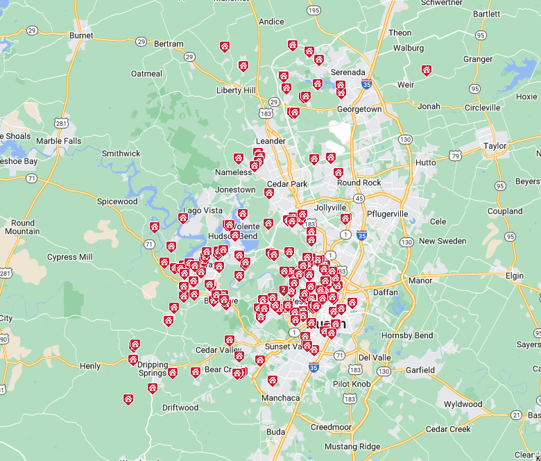 October 2023 Austin luxury home sales