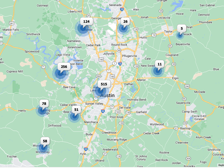 December 2023 Austin luxury homes for sale