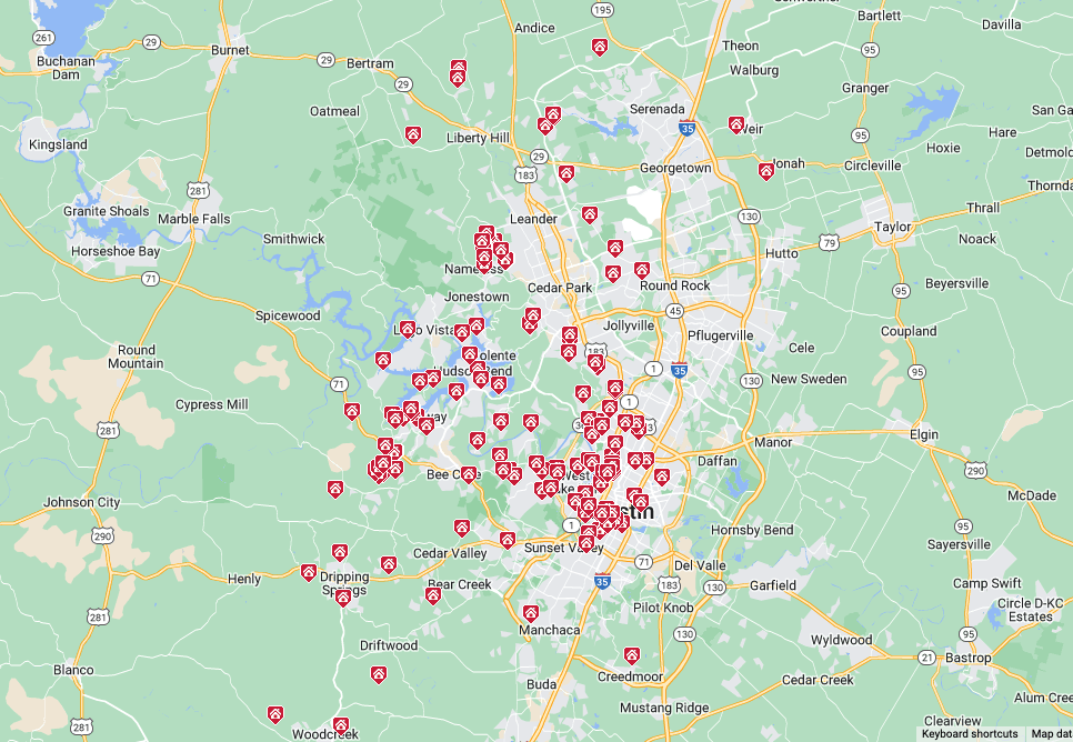 November 2023 Austin luxury home sales