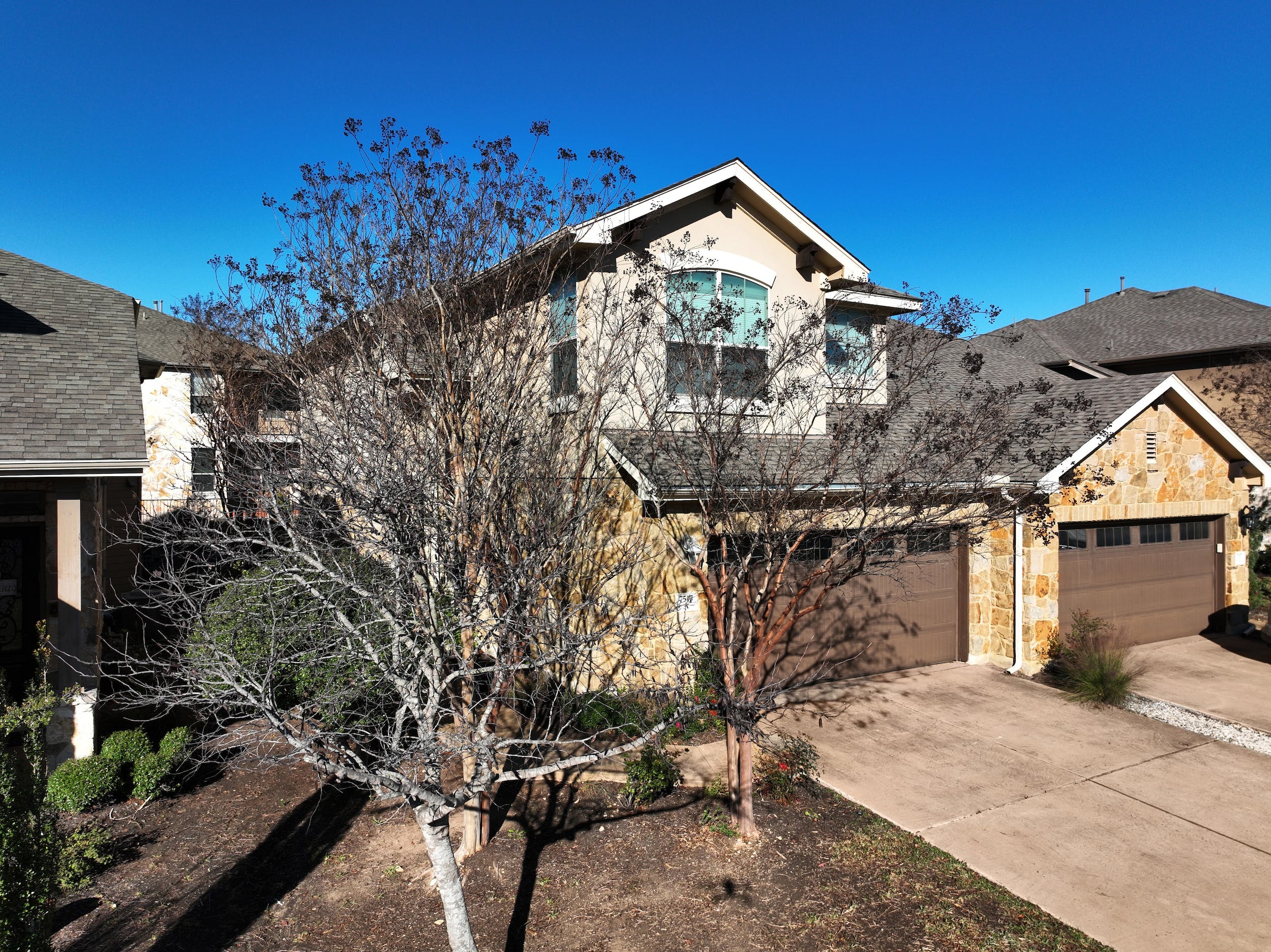 7517 Colina Vista A Austin side view