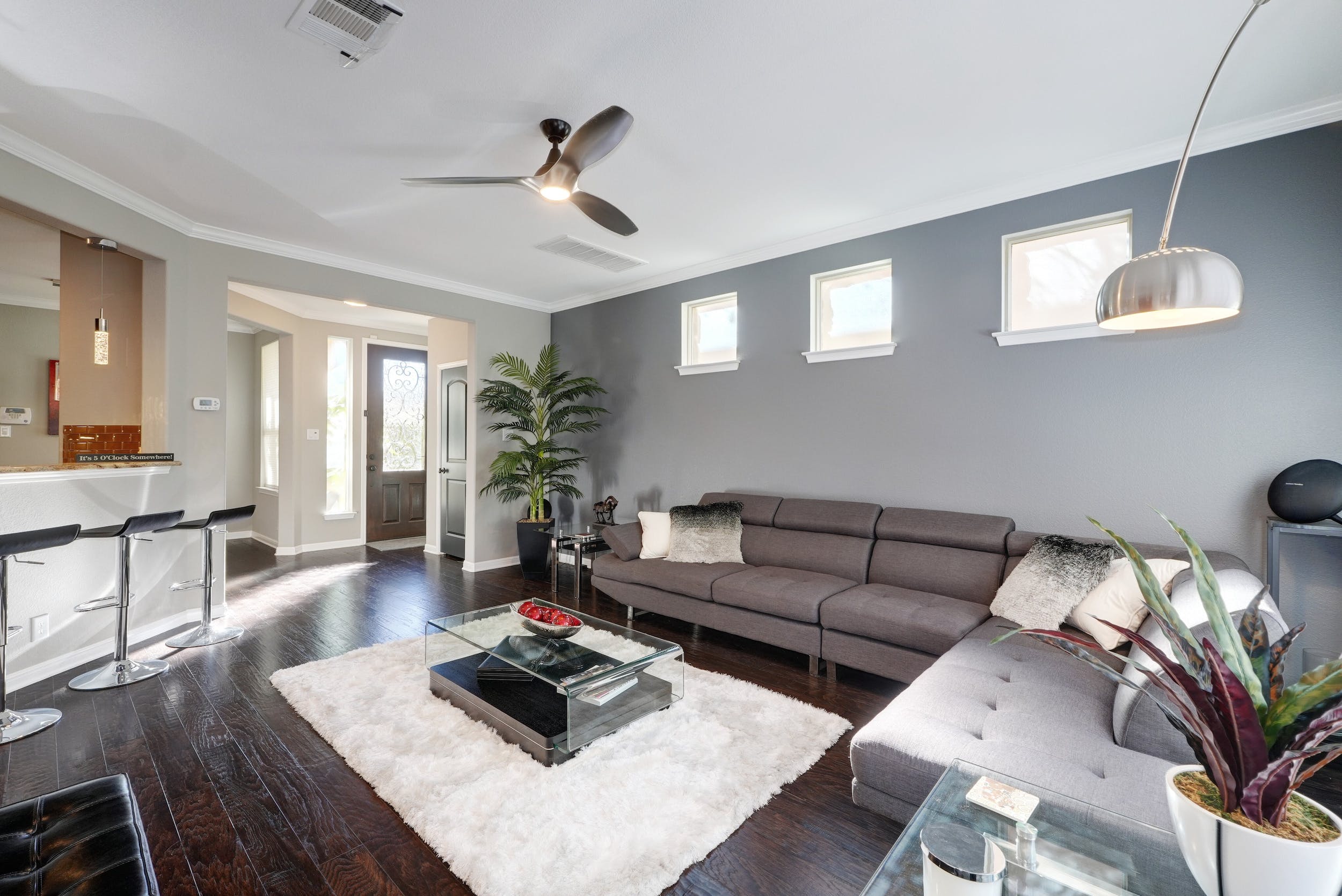 7517 Colina Vista A Austin luxury condo open floor plan