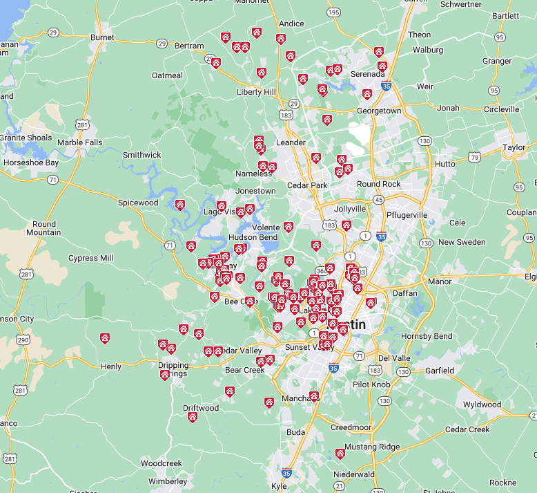 December 2023 Austin luxury home sales