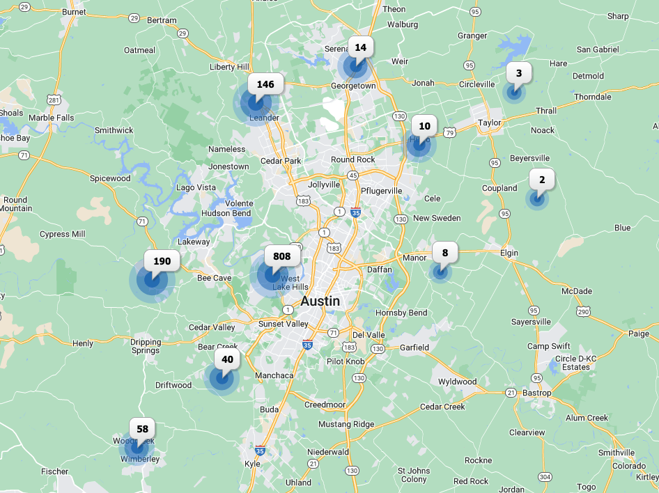 Austin luxury homes for sale march 2024