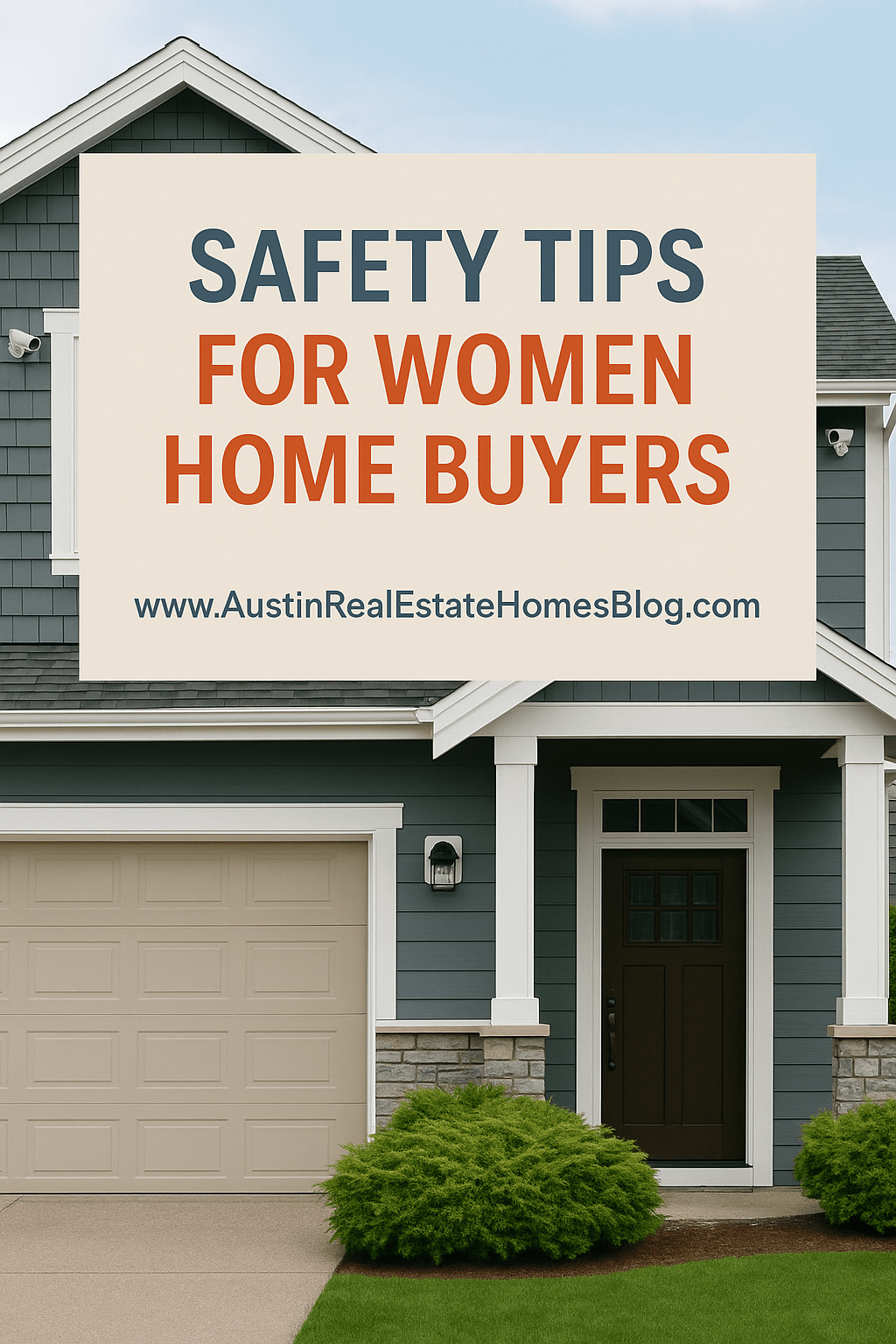safety tips for women home buyers