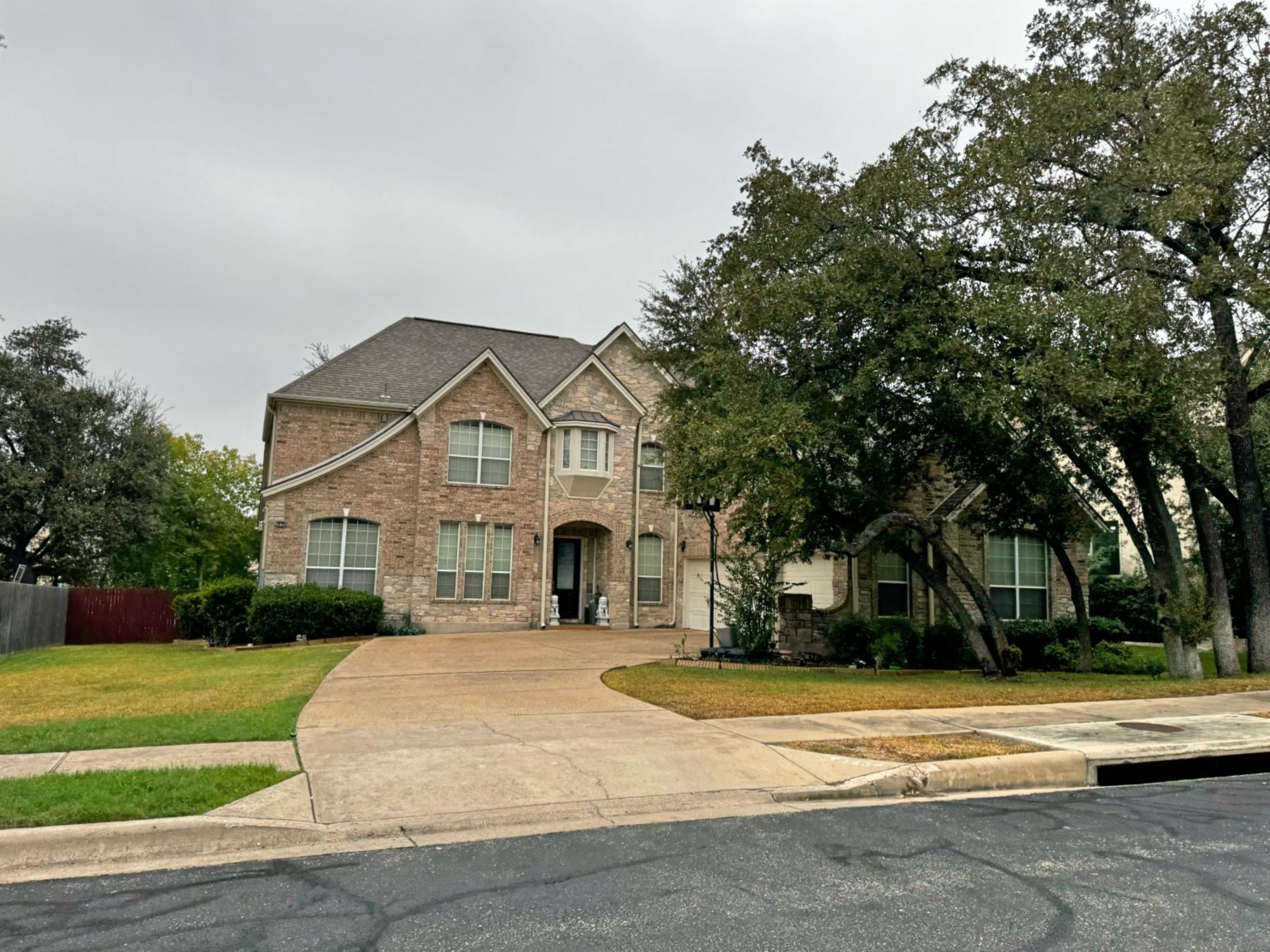 Lake Forest two story brick home Round Rock