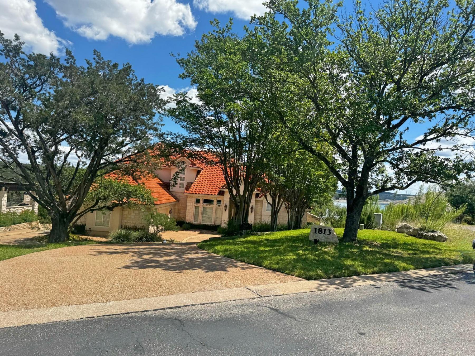 home in waterford lake travis with view lago vista