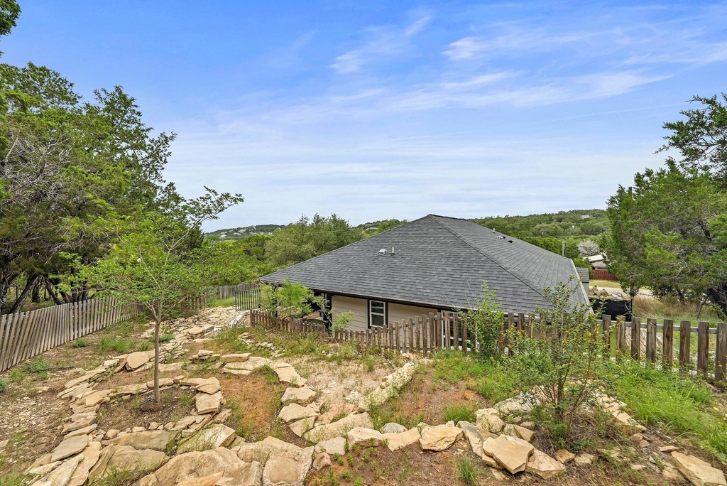 21003 Dodge Trail Lago Vista TX 78645 Hill Country View From Top of Lot