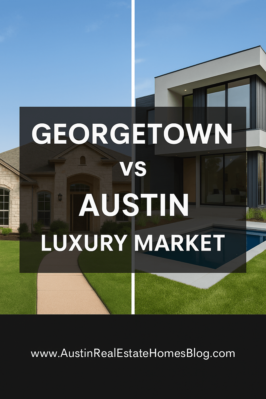 Georgetown TX vs Austin luxury real estate