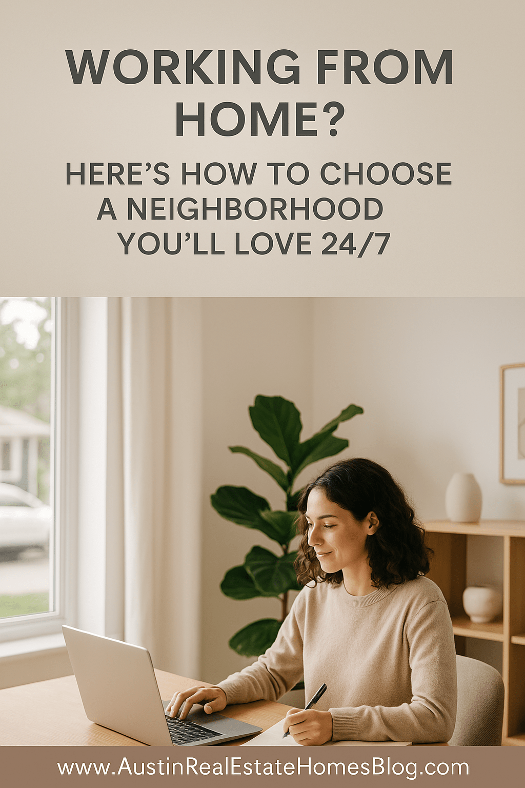 how to choose a neighborhood when working from home