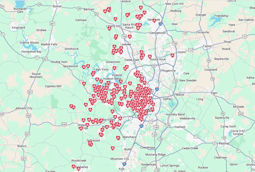 June 2025 Austin luxury home sales