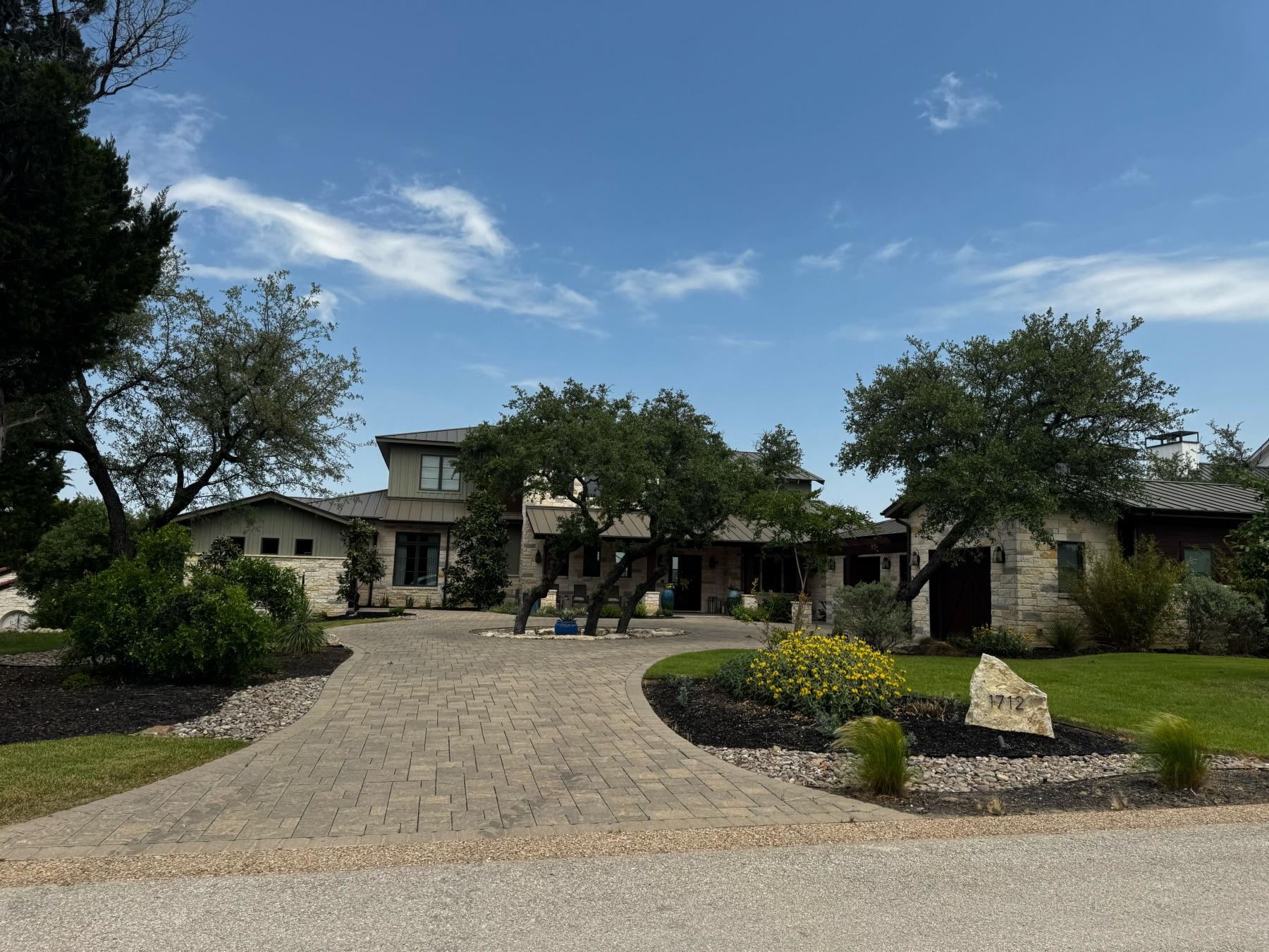 luxury home in reserve at lake travis spicewood