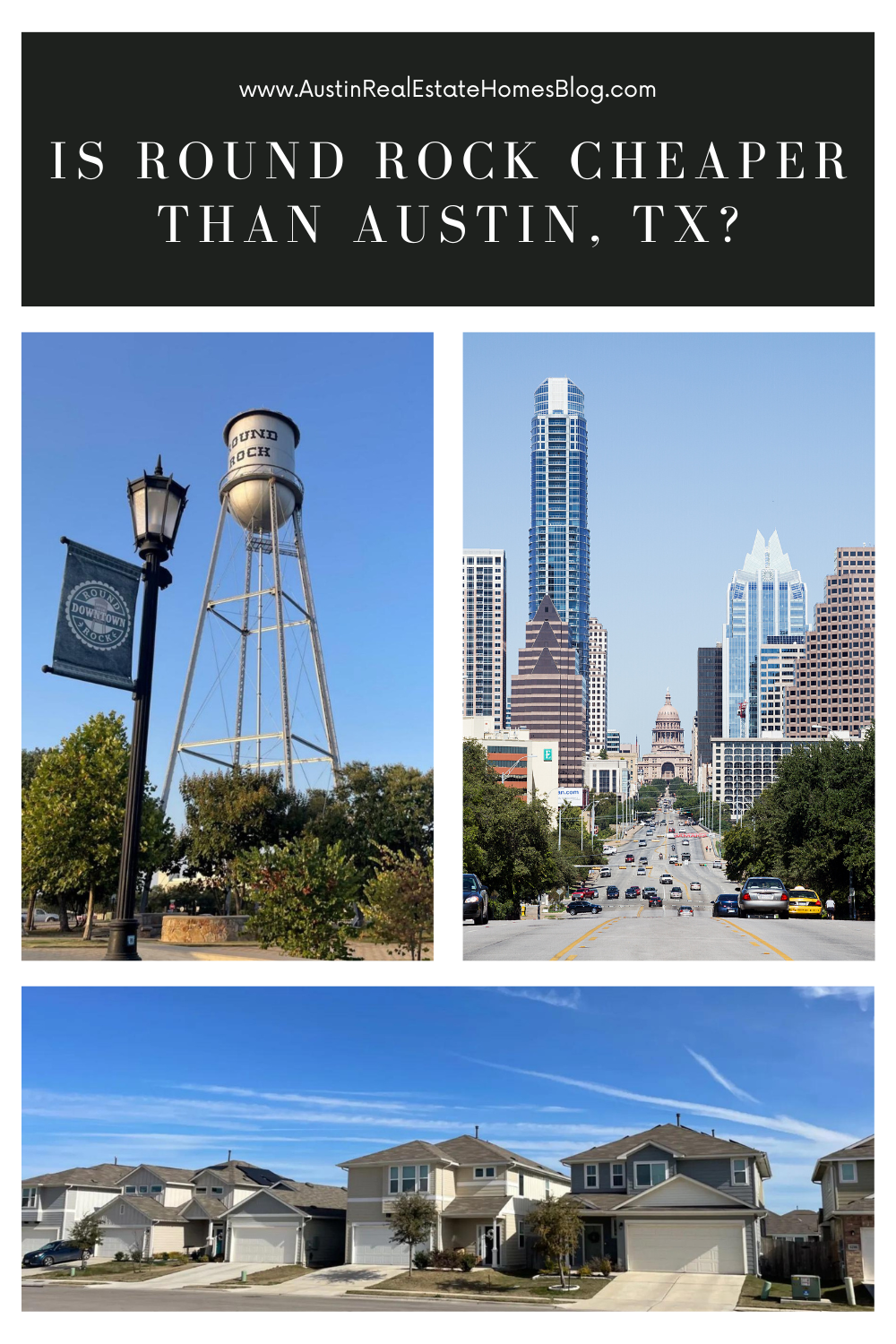 is Round Rock cheaper than Austin