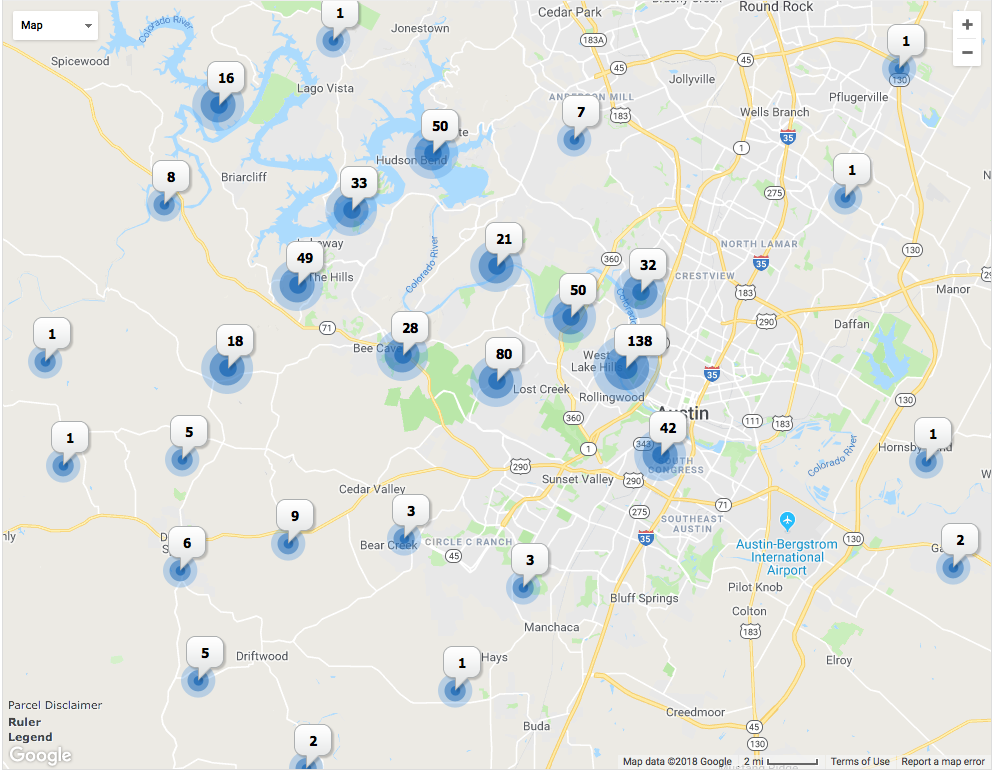 luxury homes for sale in austin area April 2018