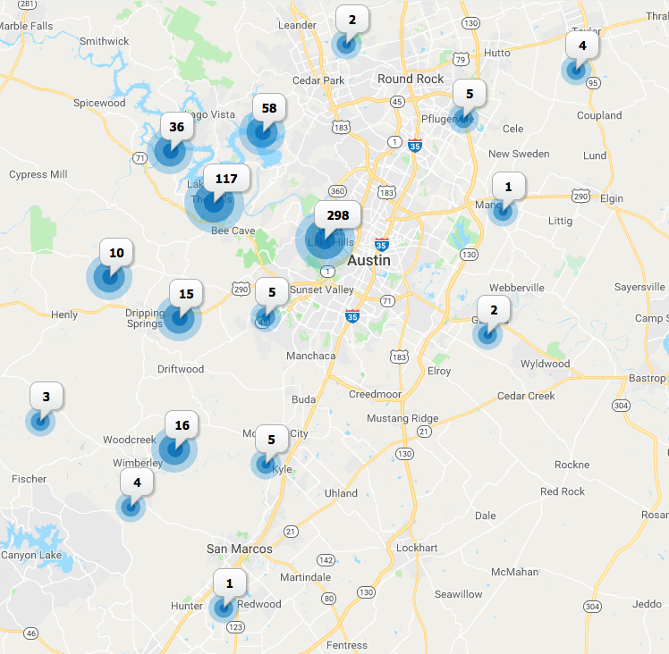 luxury homes for sale in austin area July 2018