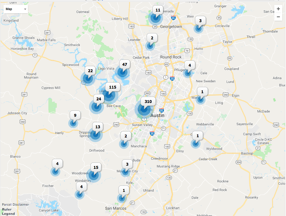 luxury homes for sale in austin area October 2018