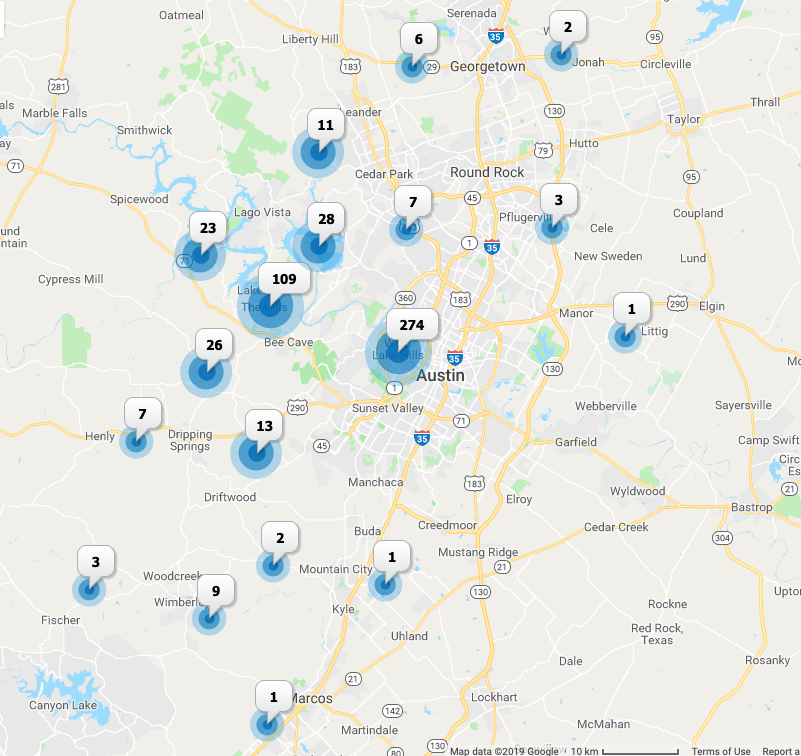 luxury homes for sale in austin area January 2019