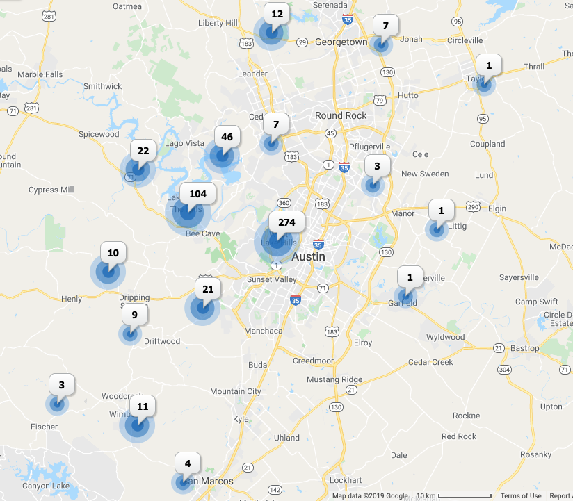 luxury homes for sale in austin area January 2019